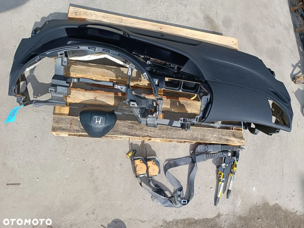 DESKA ROZDZIELCZA KONSOLA ZESTAW AIRBAG PODUSZKI HONDA CIVIC VIII UFO - 1