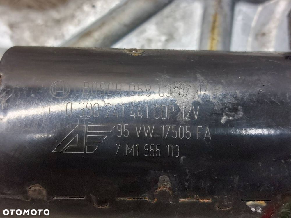 MECHANIZM WYCIERACZEK + SILNICZEK PRZÓD ALHAMBRA MK1 LIFT EU 7M1955023A - 6