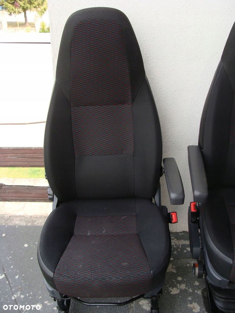 komplet foteli przednich kamper ducato boxer jumper fotel kierowcy pneumaty - 4