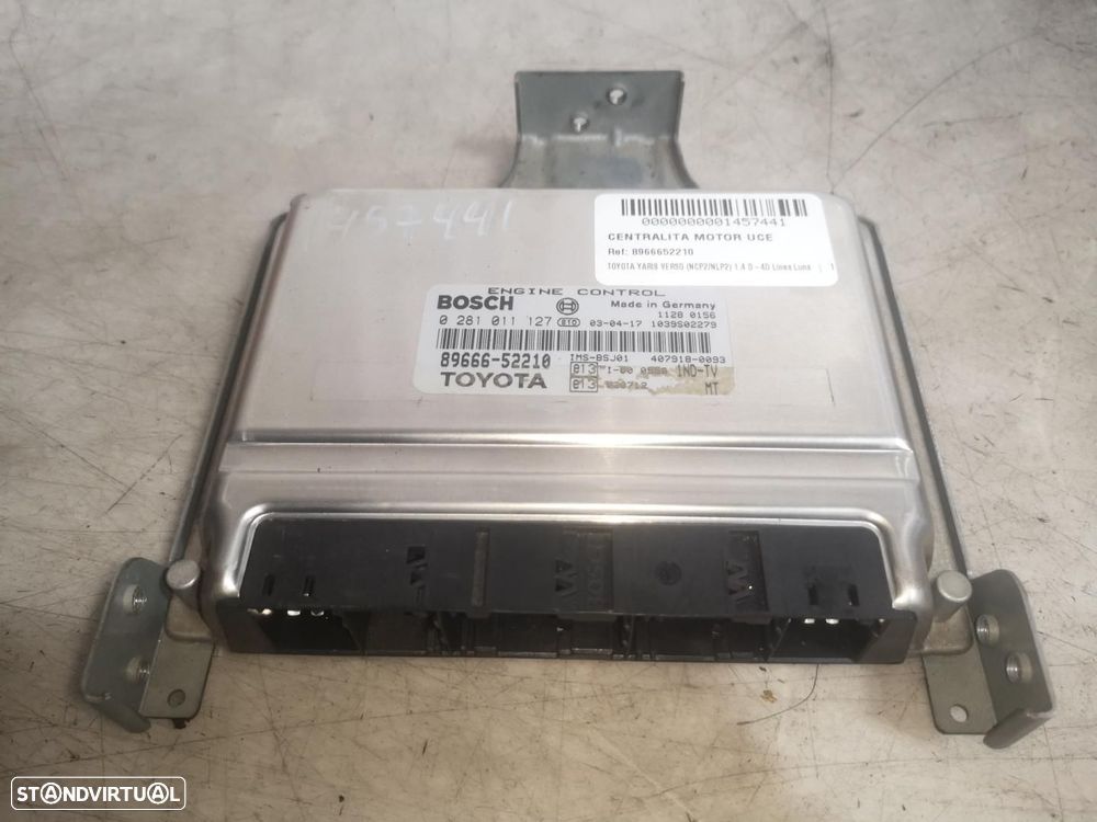 CENTRALINA DO MOTOR UCE TOYOTA YARIS VERSO NCP2NLP2 - 1
