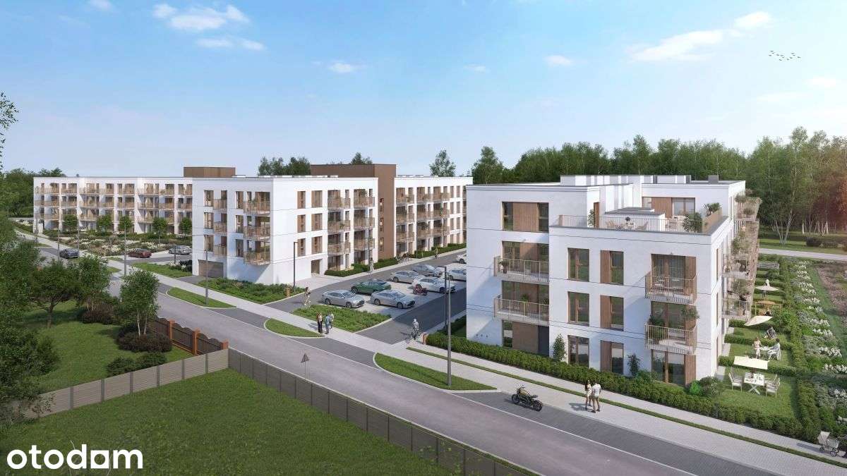 3-pokojowe mieszkanie 58m2 + ogródek Bez Prowizji