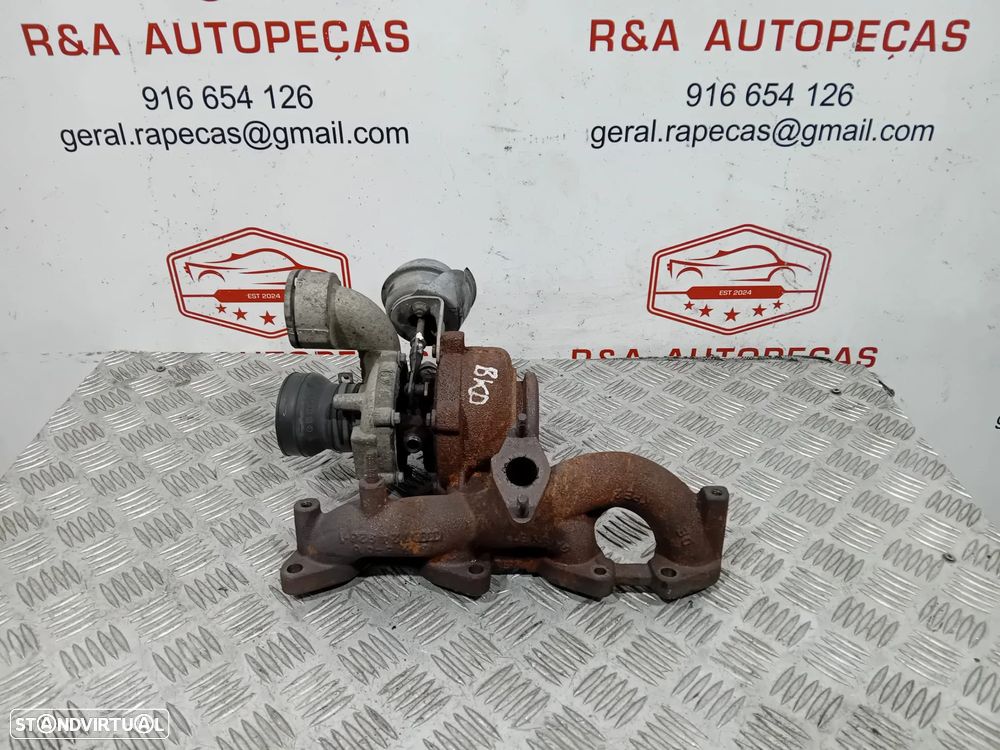 Turbo VW VAG Motor BKD 2.0 TDI 03G253019A Original - 1