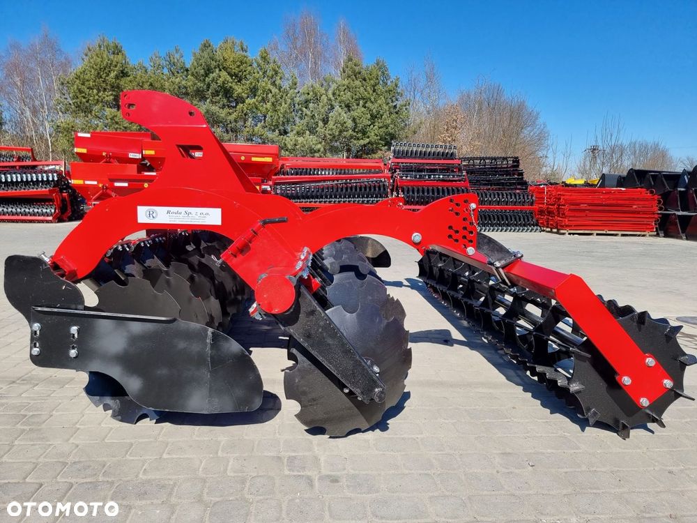 Brona Talerzowa + wał strunowy Talerzówka talerze 560 - 2