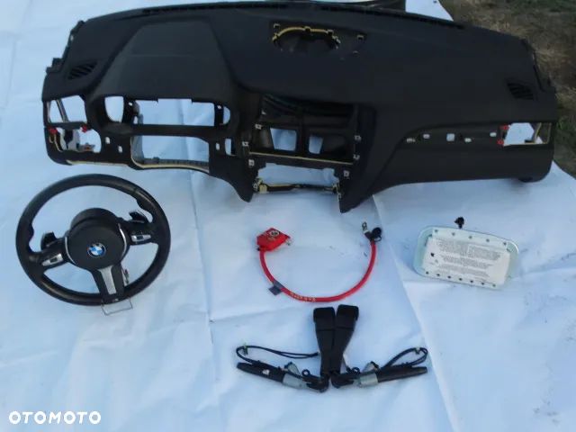 BMW X3 X4 F25 KONSOLA AIRBAG ORYGINAŁ Napinacze Klema Kurtyny - 6