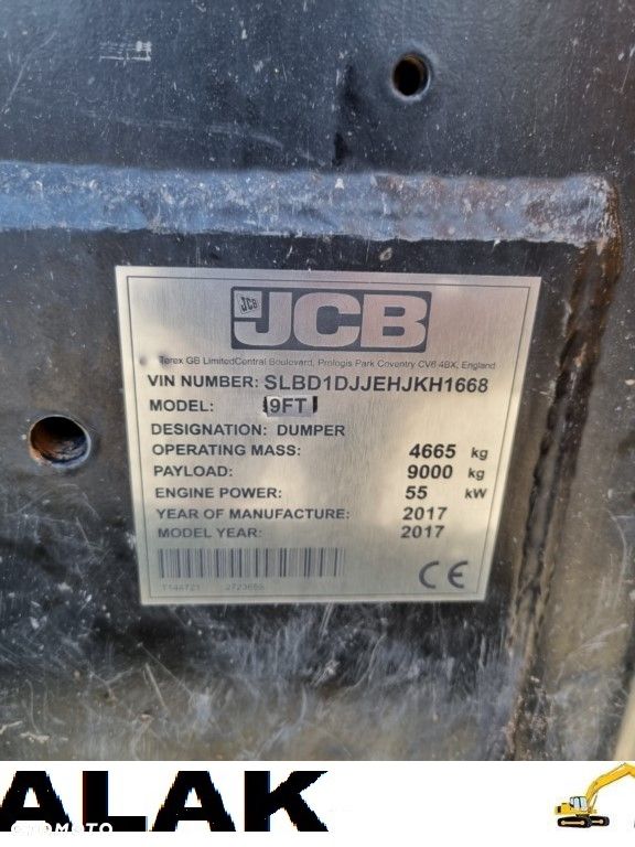 JCB 9 FT - 16