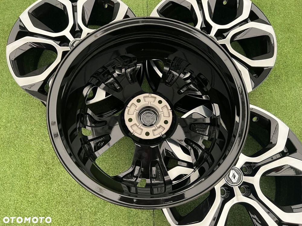 KOMPLET FELG FELGI ALU RENAULT CAPTUR 2 II MEGANE 18 5X114,3 ORYGINALNE - 9