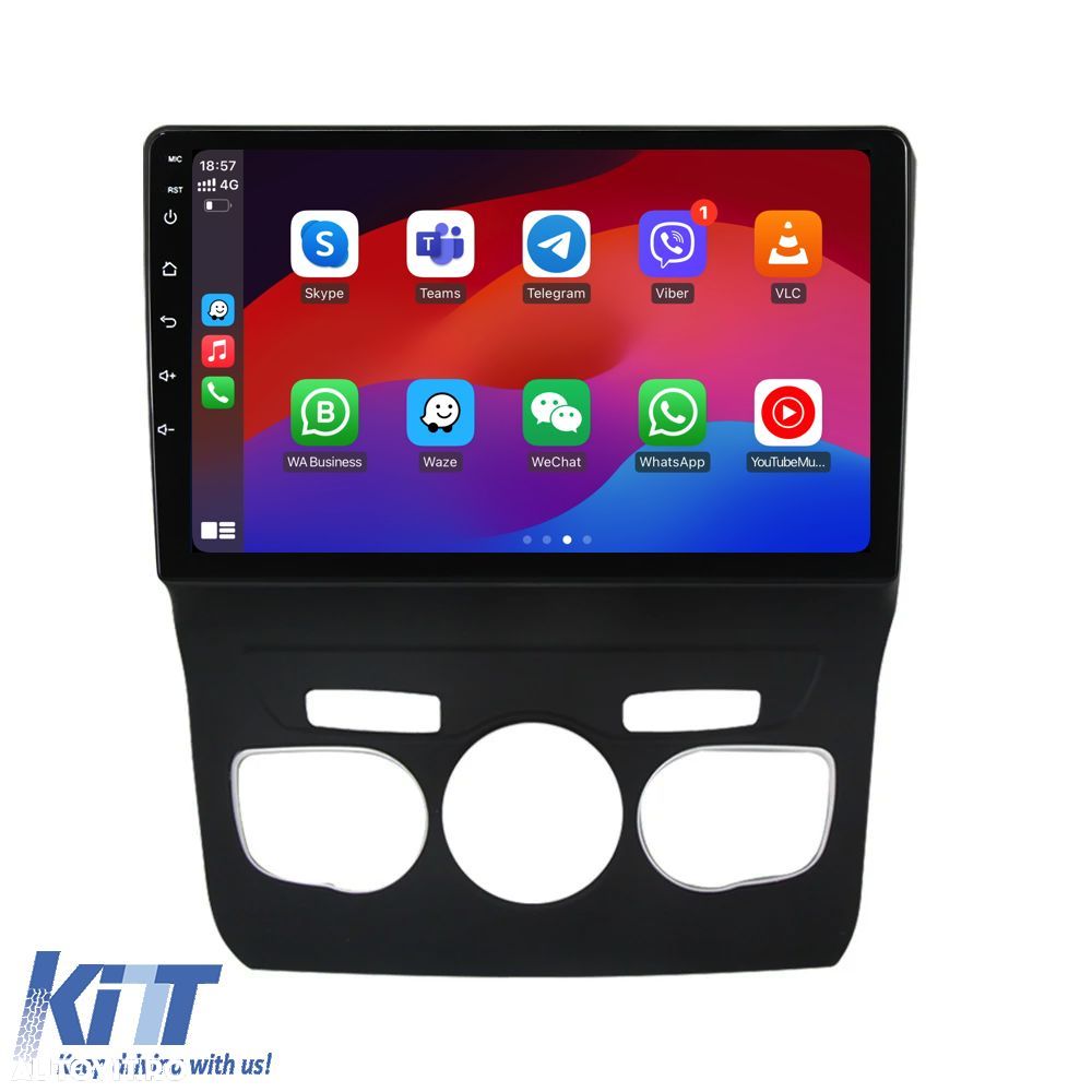 Navigatie Dedicata Citroen C4L (2013-2016), 9Inch, 2Gb Ram, 64Gb Stoca - 4