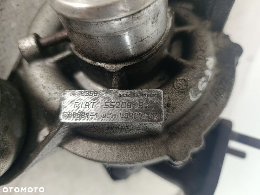TURBINA FIAT BRAVO II 766891-2  55209152 GARRETT 1.6 JTD - 6