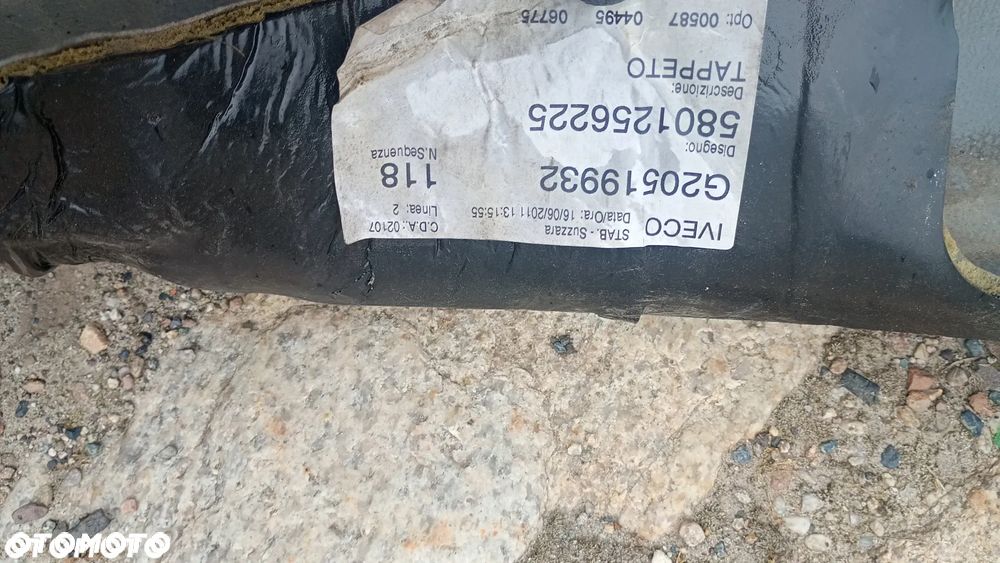 F.V Wykładzina kabiny Iveco Daily IV V Dywan 2006-2014 - 2