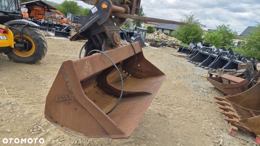Łyżka skarpowa hydrauliczna 200cm złącze Lehnhoff MS21 Radlinger skarpówka uchylna 2m - 1