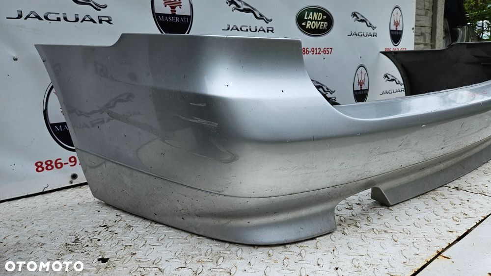 BMW 5 E61 LIFT LCI 2007-2010 Kompletny zderzak tył z 4x PDC Ślizgi Zderzak tylny pod czujniki parkowania Titansilber 354 - 9