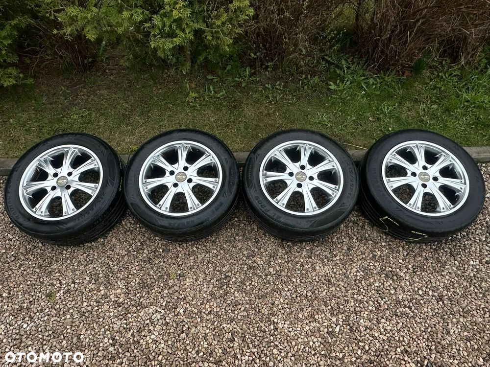 Citroen C3 C4 Berlingo Peugeot Partner 307 207 FELGI ALUMINIOWE 16 ET25 4x108  otwór 6,5cm - 3
