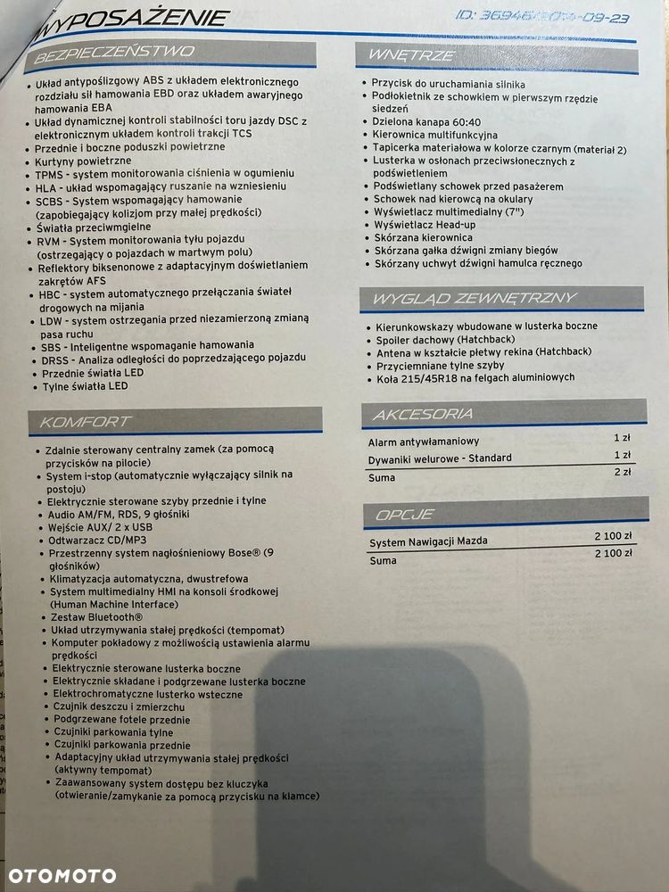 Mazda 3 2.0 Skypassion EU6 - 2