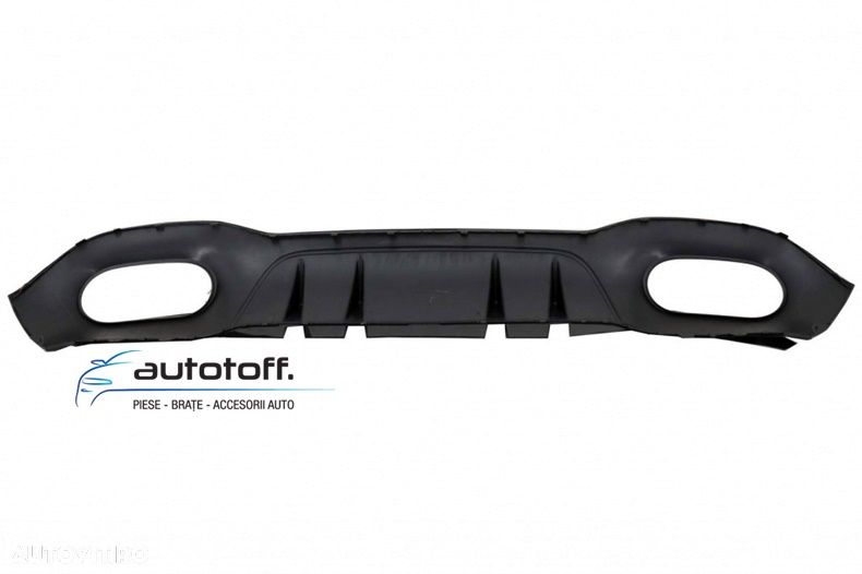 Difuzor bara spate Mercedes A-Class V177 (2018+) Black Look - 6