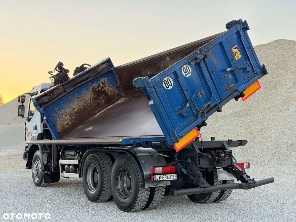 Renault KERAX=370DXi=6X4=WYWROTKA+HDS=TEREX - 5