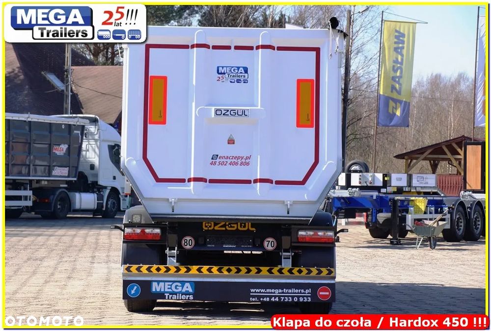 Mega 35 m³ Half-pipe do gruzu HARDOX / 500 Super Strong !!! - 10
