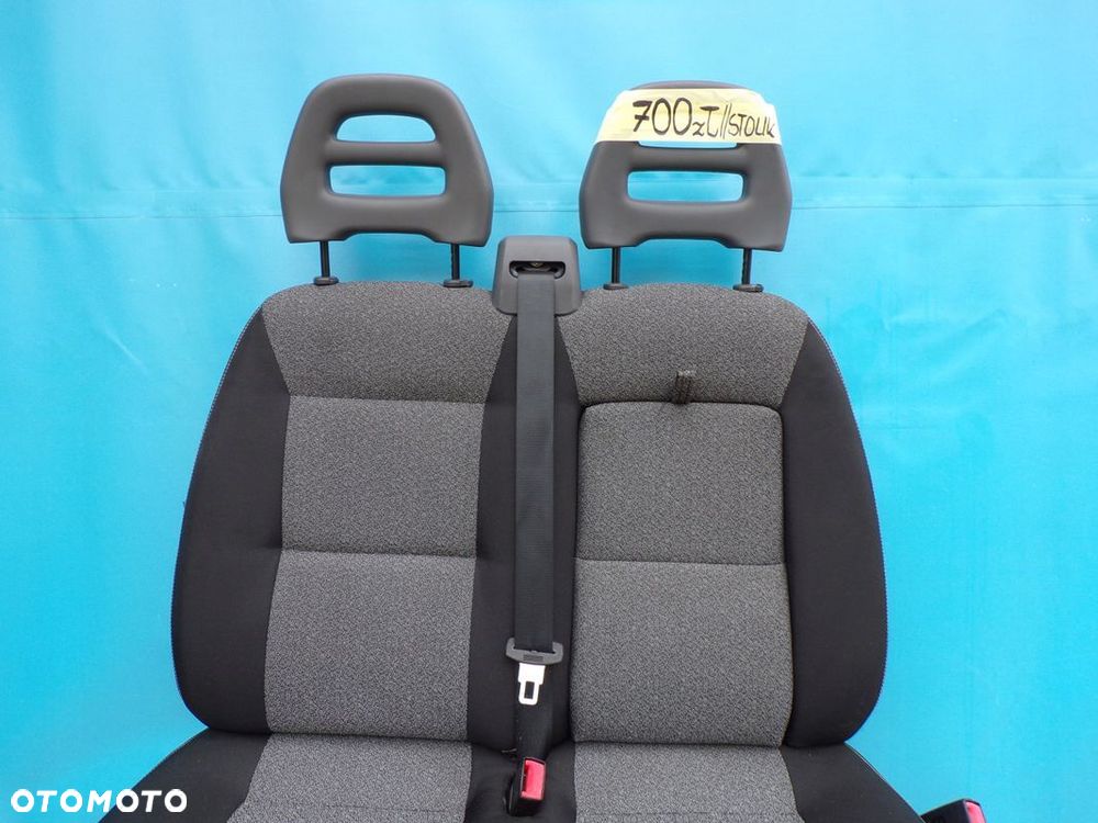 DUCATO BOXER JUMPER 2006- fotel PODWÓJNY KANAPA pasażera prawy ze STOLIKIEM - 4