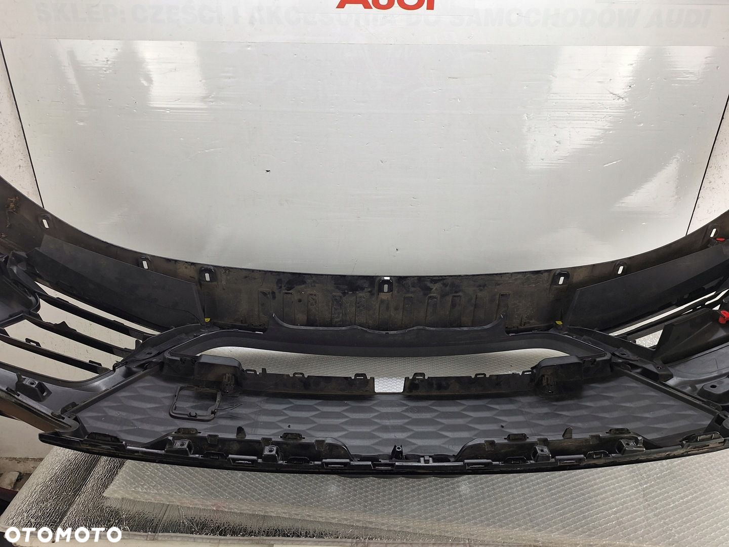 ZDERZAK AUDI RS GT E-TRON 4J3 2020-2024 ORYGINAŁ OE ASO KRATKA DYFUZOR - 7