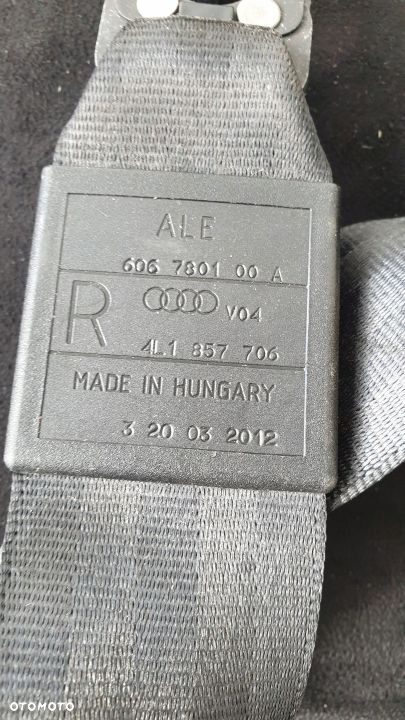 Pas Bezpieczeństwa Prawy Przedni Audi Q7 4L - 7