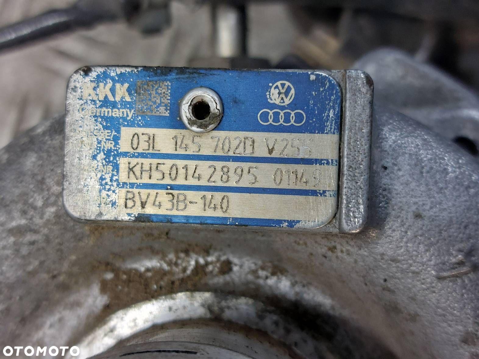 TURBOSPRĘŻARKA TURBINA USZKODZONA AUDI A4 B8 2.0 TDI 03L145702D - 6