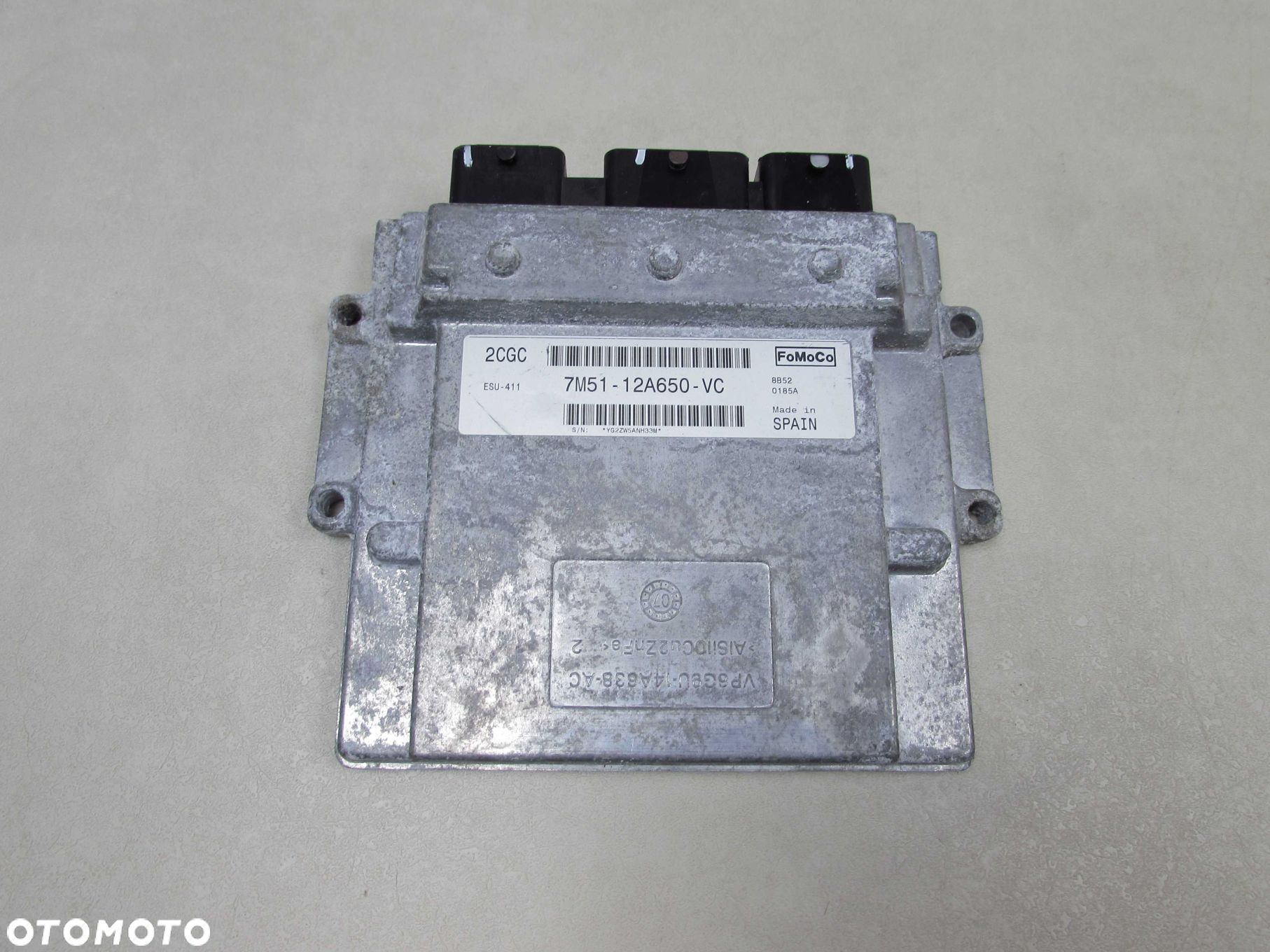 FORD FOCUS MK2 C-MAX 1.8 16V KOMPUTER STEROWNIK SILNIKA 7M51-12A650-VC 2CGC - 1