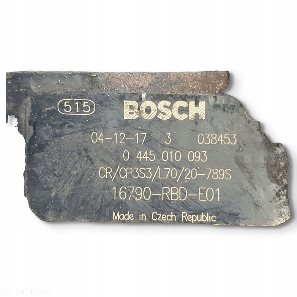 POMPA WTRYSKOWA Honda Civic 2.2 CTDI 0445010093 16790RBDE01 - 11