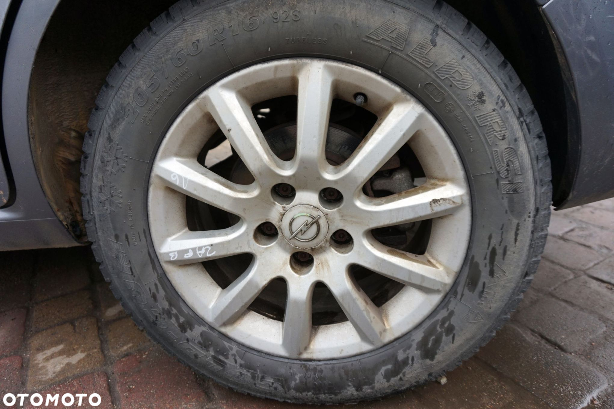 KOŁA FELGI ALUFELGI ZAFIRA B 16 5X110 16 5x110 16 5X110 OPEL 2005-2008 - 3