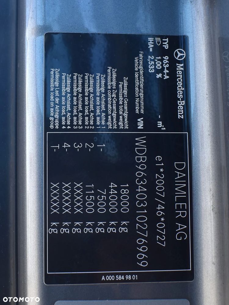 Mercedes-Benz ACTROS 1845 - 19