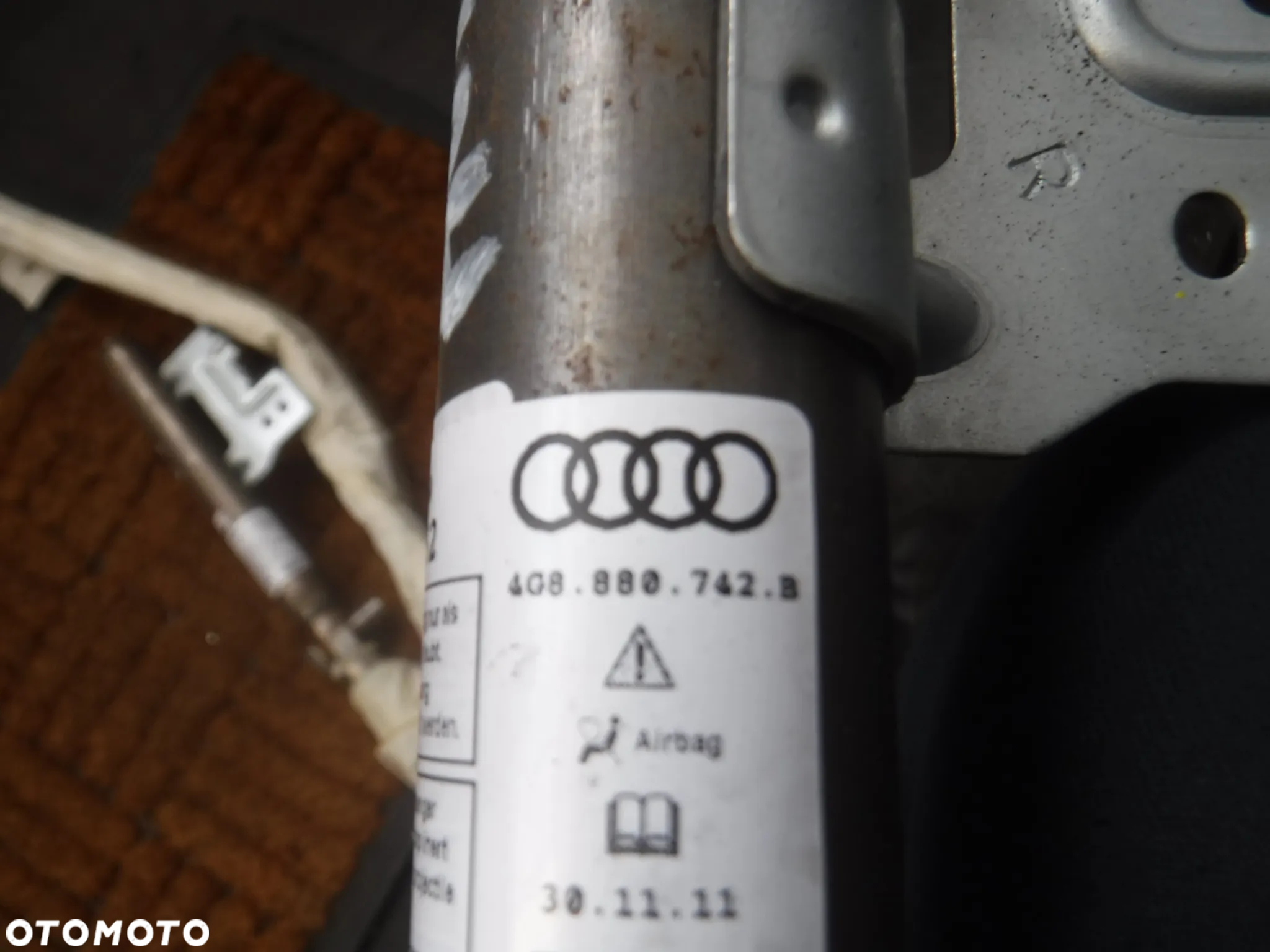 Audi A7 4G   kurtyna poduszka air bag prawa lewa 4G8880742B 4G8880741B - 2