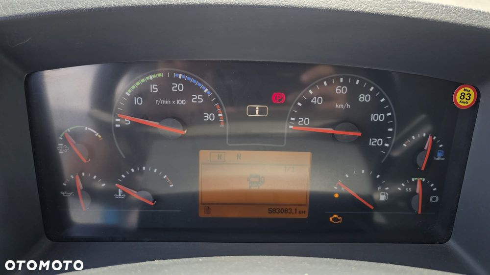 Volvo FL 250 Euro 6 18 palet zabudowa SCHMITZ kontener kurierka full air super stan! do końca ASO! świeży import! - 20