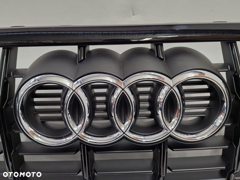 audi q3 2 ii 83a s-line grill atrapa chłodnicy zderzaka przód czarna 83a853651e - 4