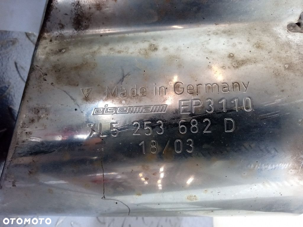 PORSCHE CAYENNE I 4.5 V8 UKŁAD WYDECHOWY TŁUMIK - 4