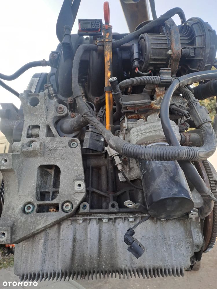 Audi Seat Skoda Volkswagen 1.6 8V 102KM silnik kompletny kod BGU BSF BSE niski przebieg - 7