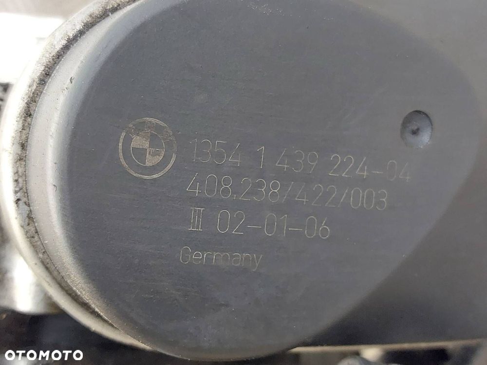 KOLEKTOR SSĄCY + PRZEPUSTNICA BMW E87 116i 1.6 16V N45 N45B16A 1439224 - 5