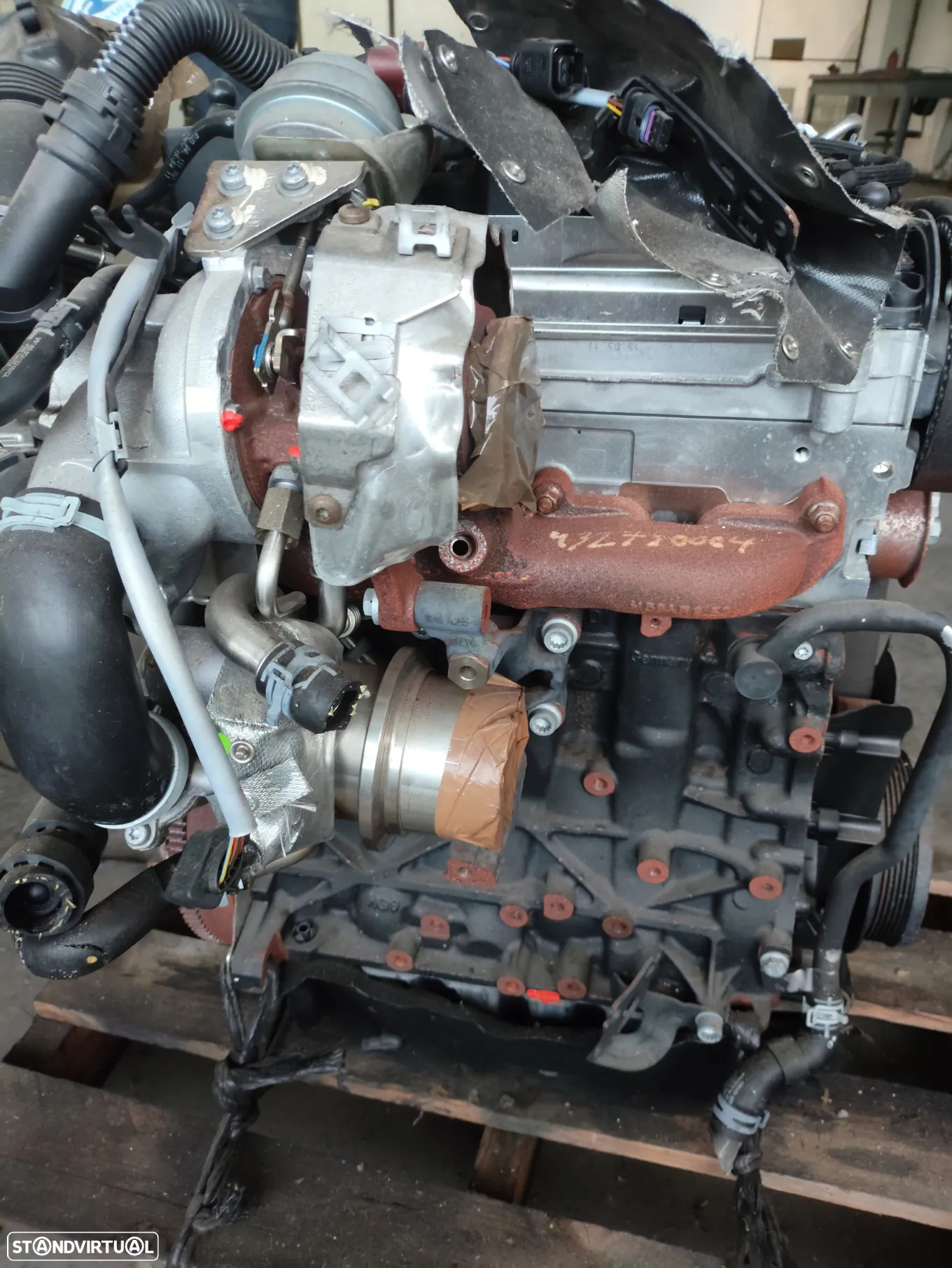 Motor VAG 1.6 Tdi 115Cv Ref: DDY - 3