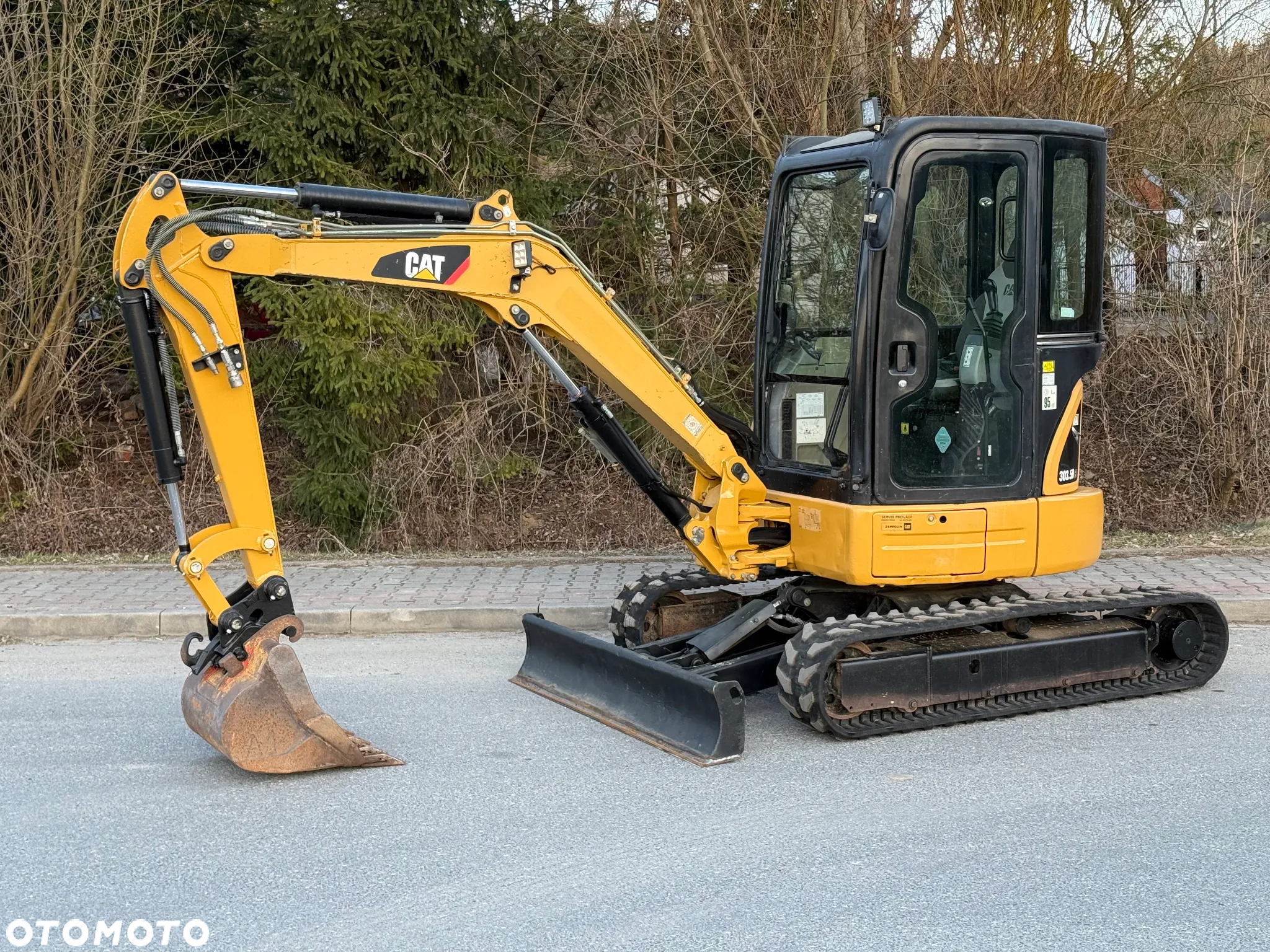 Caterpillar Minikoparka * CAT 303.5 E CR * Sprowadzona ! * Bardzo Dobry Stan * Minikoparka - 18