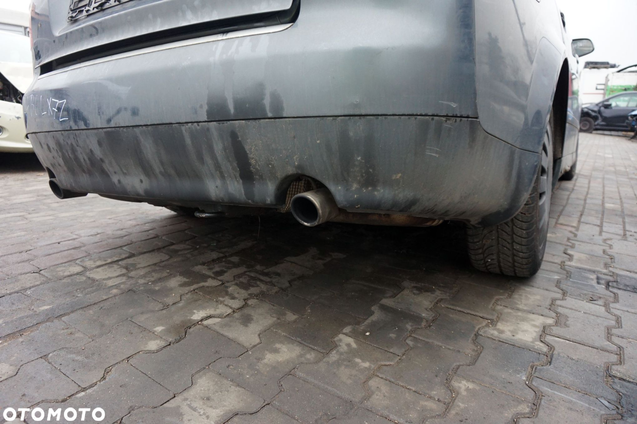 ZDERZAK TYLNY A4 B6 SEDAN LX7Z  SZARY AUDI 2000-2006 - 5