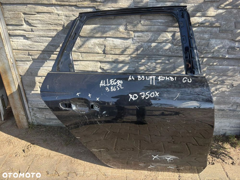 Drzwi Audi A4 B9 Kombi Lifting 2019-2024. Tył prawy - 1
