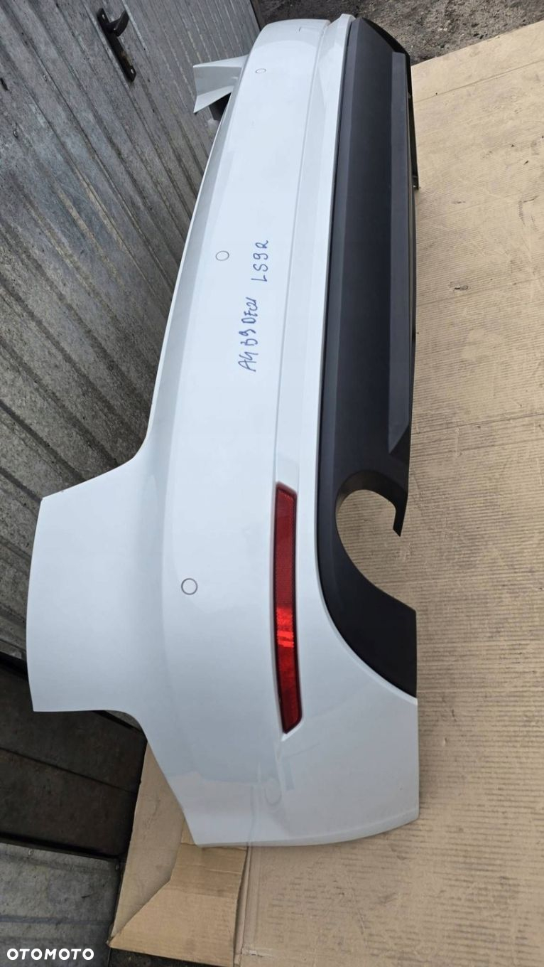 ZDERZAK TYŁ AUDI A4 B9 8W PDC SEDAN LS9R 8W5807511F - 13