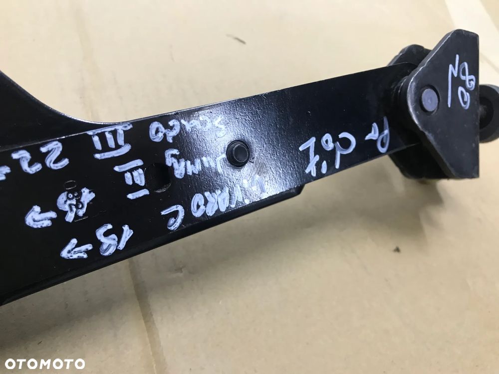 Prowadnica drzwi Opel Vivaro C Jumpy Expert 3 III 16- Scudo Proace dolna prawe przesuwne 98080758D - 3