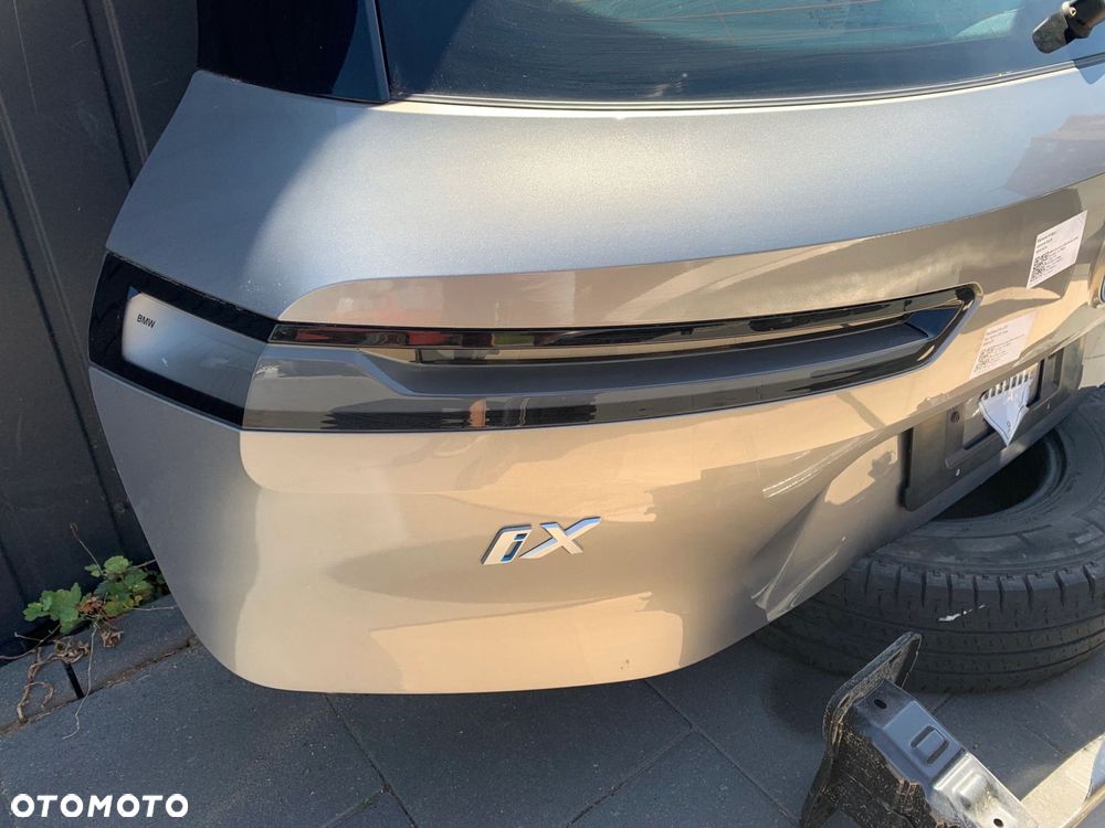 KOMPLETNY TYŁ KLAPA ZDERZAK LAMPY BELKA BMW IX I20 C4A OXIDE GREY II - 5