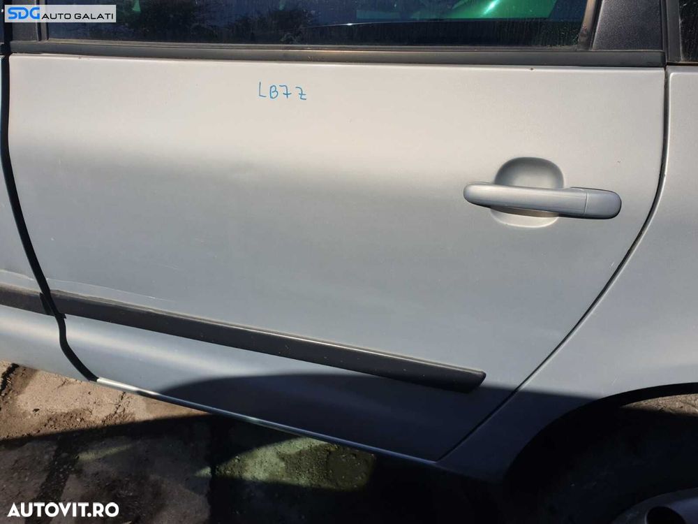 Usa Usi Portiera Portiere Stanga Spate Dezechipata cu Defect Volkswagen Sharan 2001 - 2010 Culoare LB7Z Cod udssdgbvs2 - 1