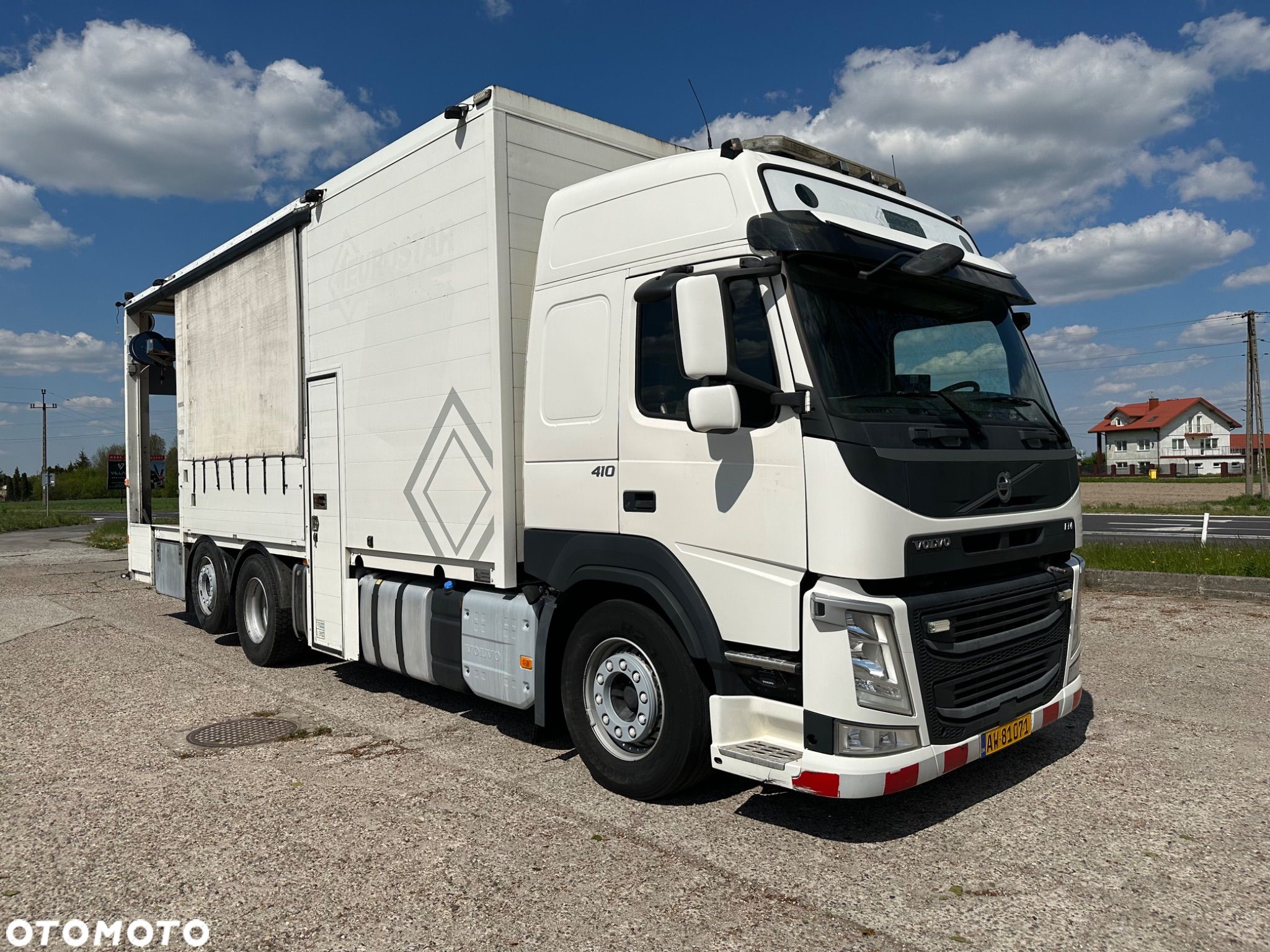 Volvo FM 410 6x2 E-6 225 tys km HMF 250 - 1