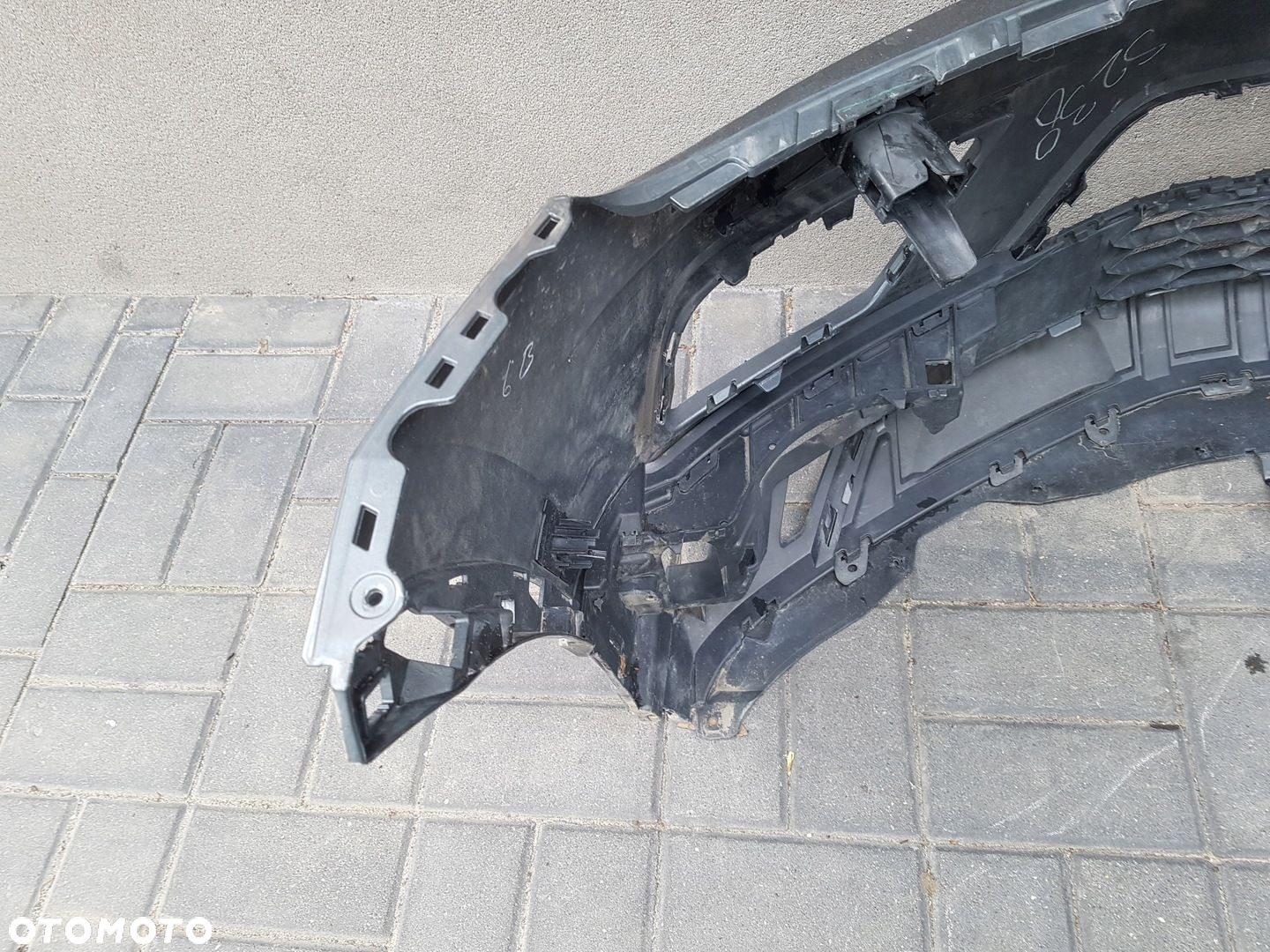 VW TIGUAN ALLSPACE zderzak przód spoiler kratka 5NN807221 6PDC - 6