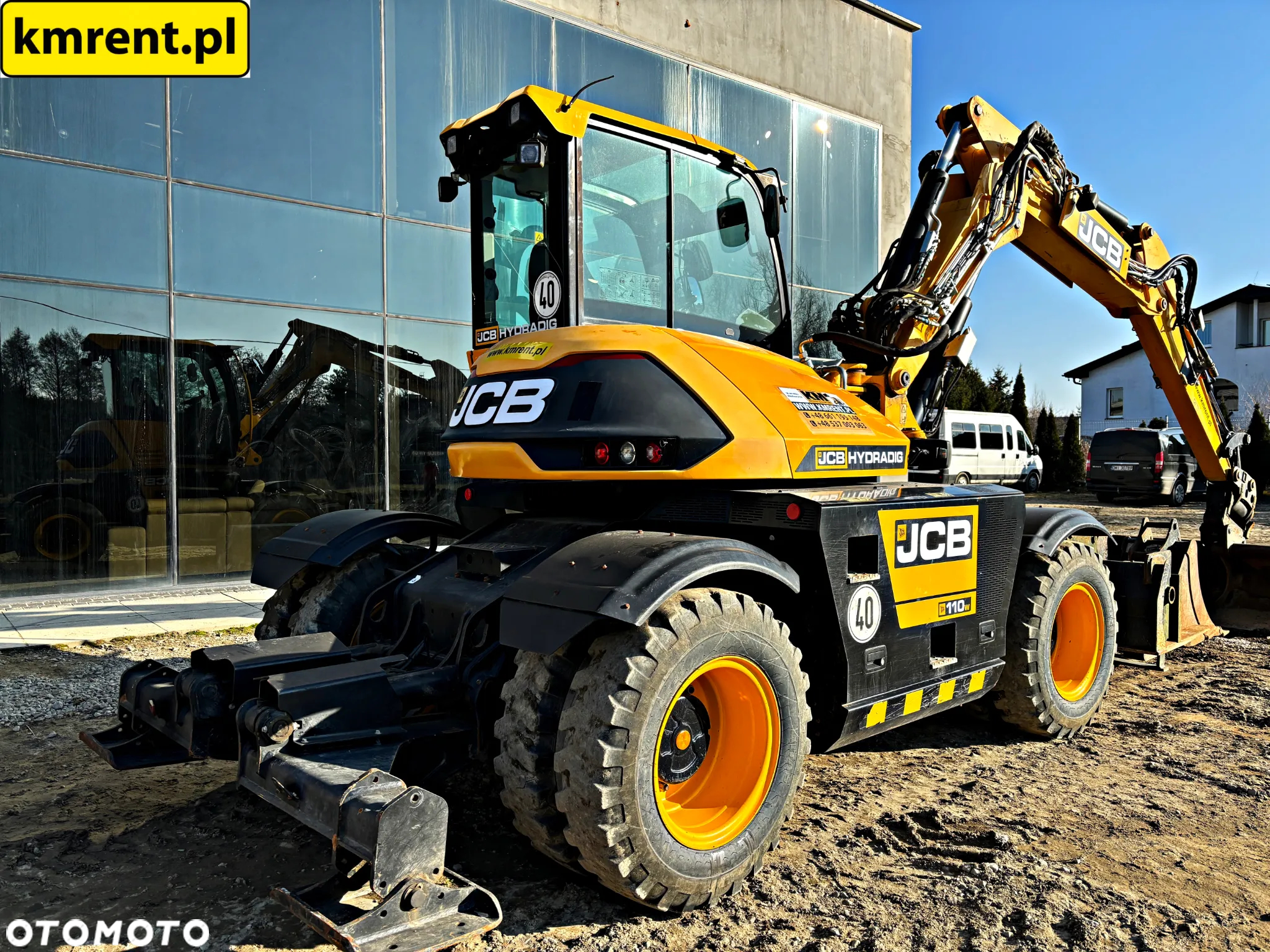 JCB HD110WTT4 KOPARKA KOŁOWA HYDRADIG 2017R. | LIEBHERR 311 312 JCB JS 130 KOMATSU 98 110 - 17