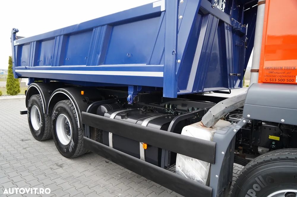 MAN TGA 33.350 / 6x4 / BASCUNĂ / BASCUNĂ HIDRODOXICĂ / MEILLER KIPPER / BORDMATIC / MANUALĂ / IMPORTATĂ - 21