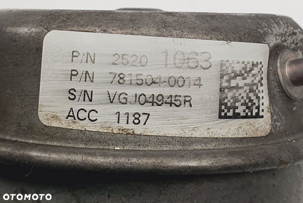 GRUSZKA TURBINY OPEL ADAM 1.4 T 25201063 - 4