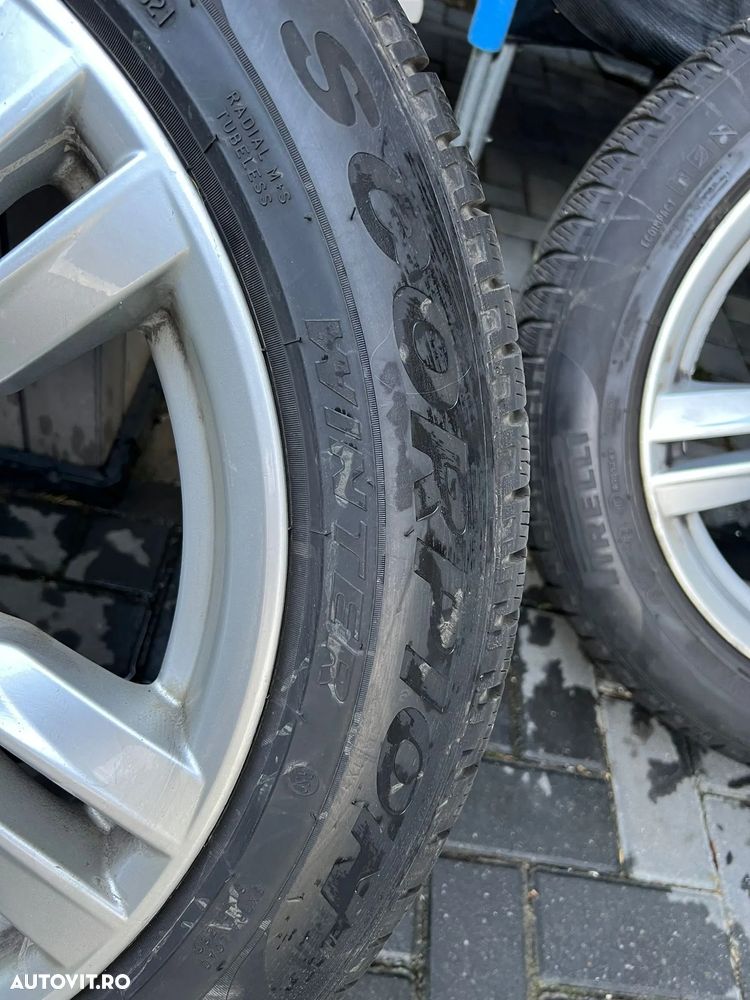 Set jante OEM BMW X5/X6 19' + anvelope iarnă Pirelli Scorpion Winter*RF - 6