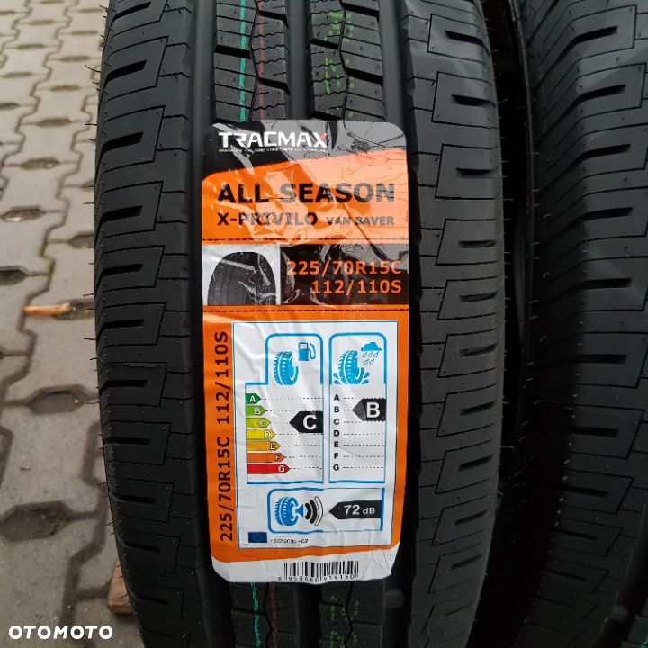 4x 225/70R15C Tracmax All Season Nowy komplet opon całorocznych Poznań - 2