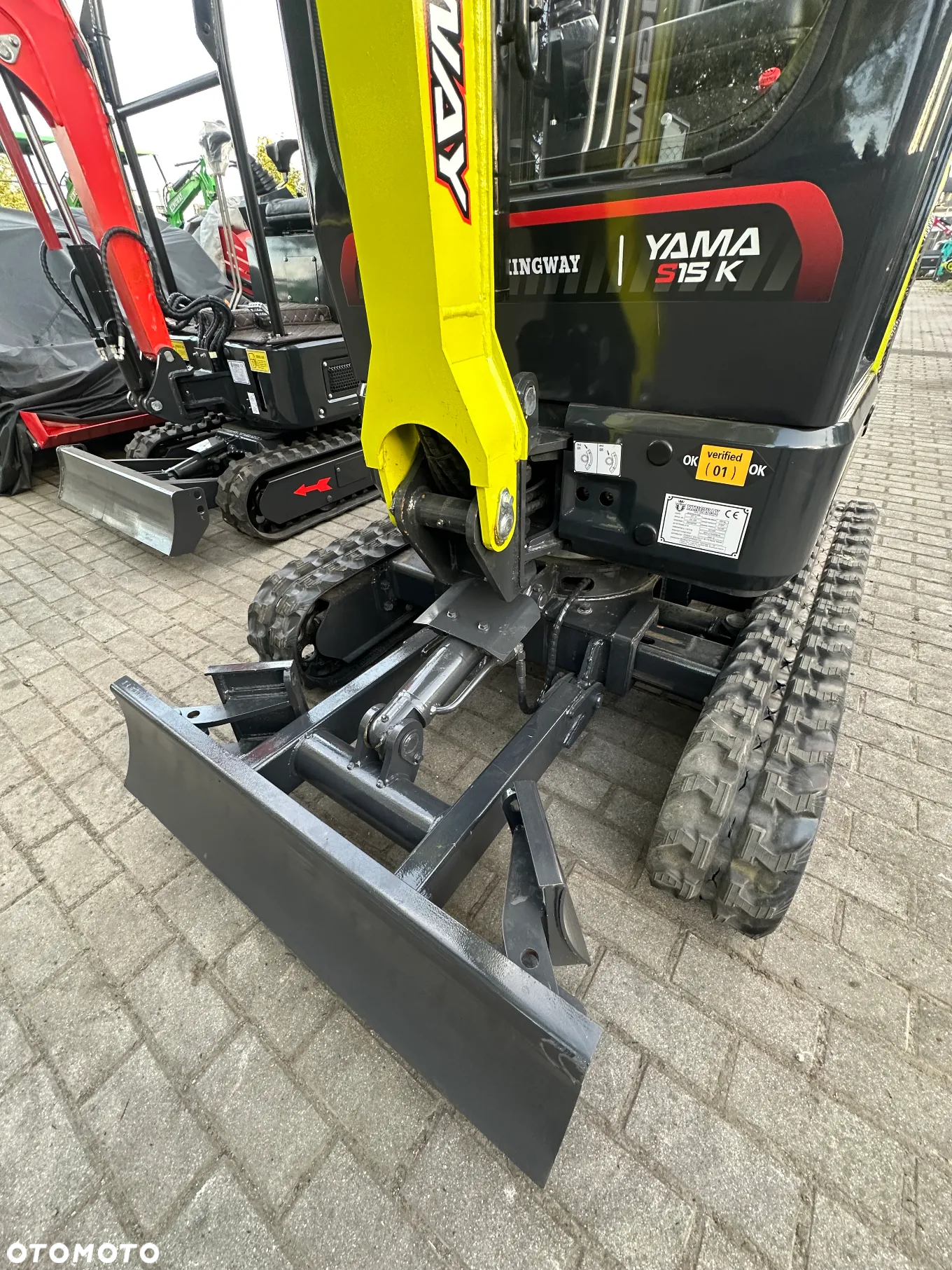 Kingway YAMA S15 1400kg Ramię skrętne JOISTICK 3 łyżki NOWA - 12